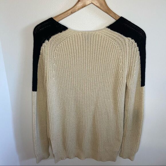 Ann Taylor color blocked sweater top - Picture 10 of 12